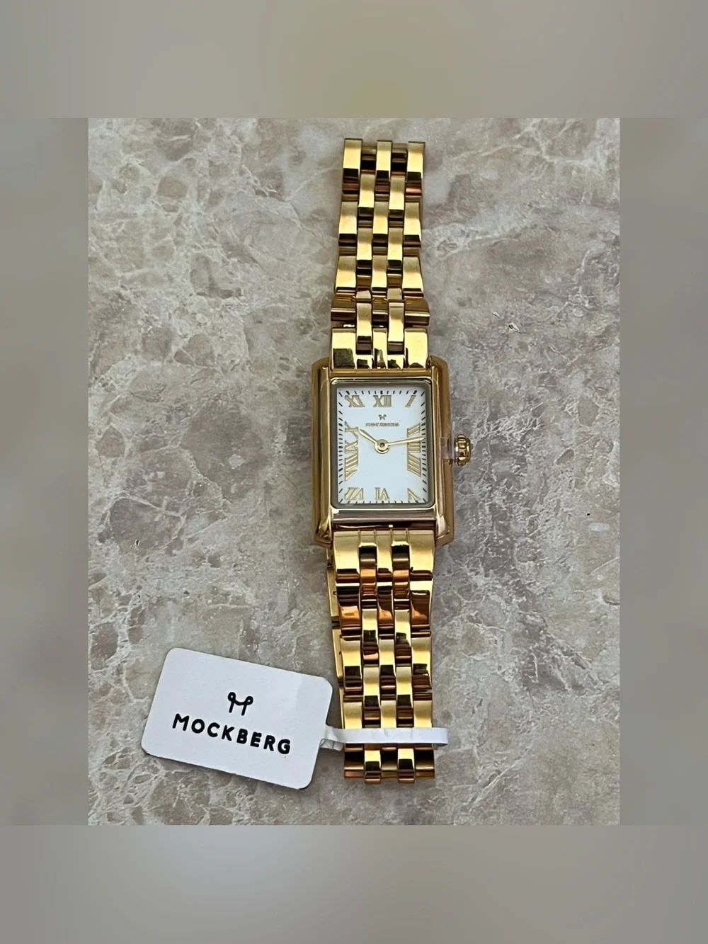 Mockberg Timeless Watch Gold Color